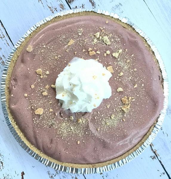 Chocolate Double Layer Pudding Pie