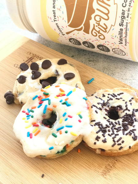 Fit Whip Vanilla Protein Donuts